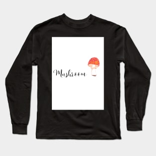 Amanita Mushroom Long Sleeve T-Shirt